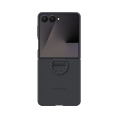 Samsung Ring Silicone Case ochranný kryt Galaxy Z Flip7 černý