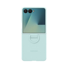 Samsung Ring Silicone Case ochranný kryt Galaxy Z Flip7 mentolově zelený