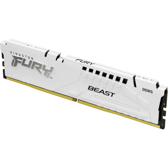Kingston FURY Beast White DDR5 16GB 6000MHz CL36 DIMM (1x16GB) EXPO/XMP