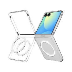 Spigen Air Skin MagSafe kryt Samsung Galaxy Z Flip7 čirý/bílý