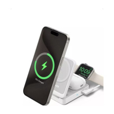 Anker MagGo MagSafe 3v1 nabíječka (15W) bílá