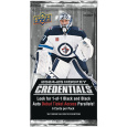 Hokejové karty 2024-25 Upper Deck Credentials Hockey Hobby Balíček