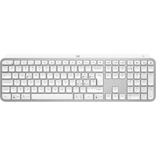 Logitech MX Keys S bezdrátová klávesnice CZ/SK šedá