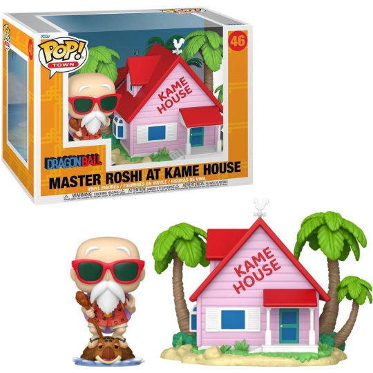 Funko POP! #46 Town: Dragon Ball - Kame House w/Master Roshi