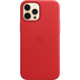 Apple kožený kryt s MagSafe iPhone 12 Pro Max (PRODUCT)RED