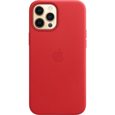 Apple kožený kryt s MagSafe iPhone 12 Pro Max (PRODUCT)RED