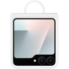 Samsung Silicone ryt s kroužkem pro Galaxy Z Flip7 FE bílý