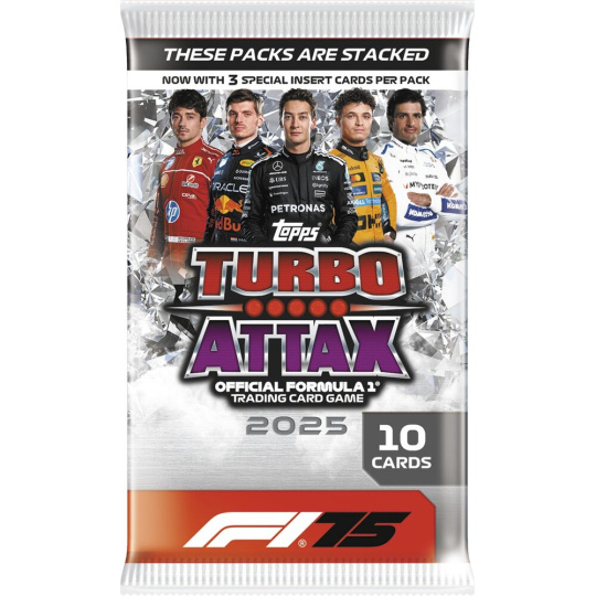 Topps Formula 1 2025 Turbo Attax - Balíček