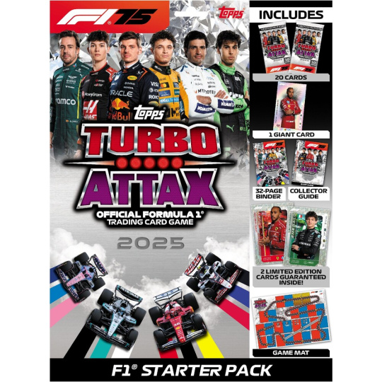 Topps Formula 1 2025 Turbo Attax - Starter Pack