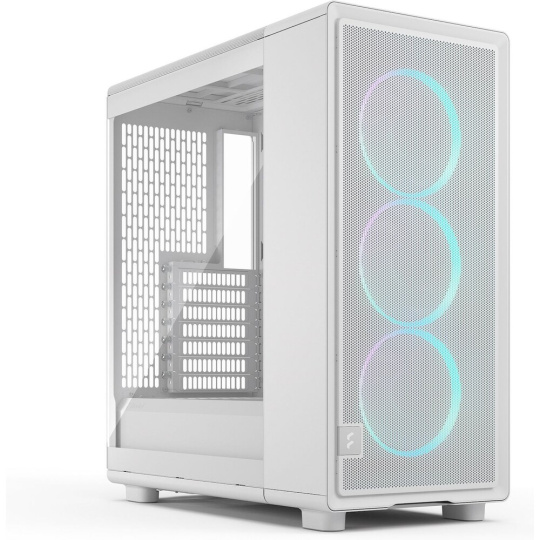 Fractal Design Epoch White TG RGB Clear tint