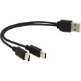 PremiumCord USB kabel A/Male to USB-C male 30 cm