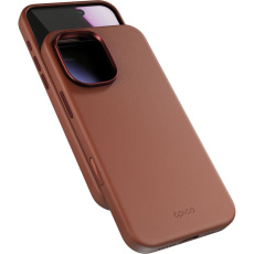 Epico Leather Pro Mag+ kryt pro iPhone 17 Qi2 & Magsafe kompatibilní hnědý