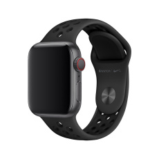 Apple Watch Nike sportovní řemínek 41/40/38mm antracitový/černý