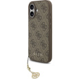 Guess 4G Charm kryt iPhone 17 hnědý