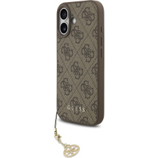 Guess 4G Charm kryt iPhone 17 hnědý