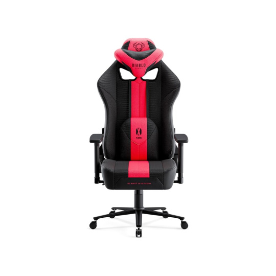Diablo X-Player 2.0 Normal Size látková herní židle karmínovo-antracitová Diablo X-Player 2.0 Normal Size látková herní židle karmínovo-antracitová