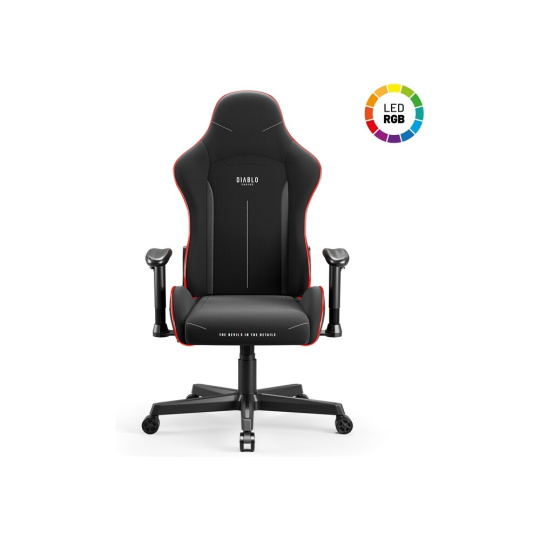 Diablo X-Starter LED herní židle černá Diablo X-Starter LED herní židle černá