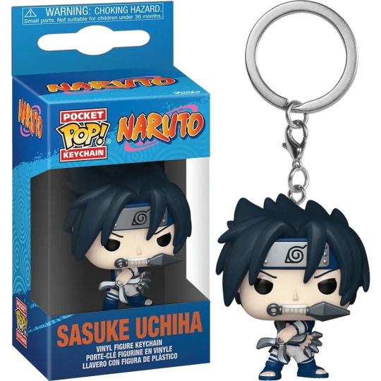 Funko POP! Keychain: Naruto Classic- Sasuke Uchicha