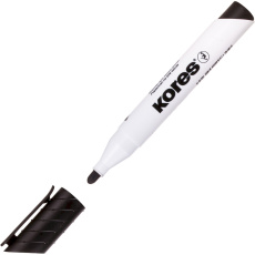 Kores K-MARKER popisovač na bílé tabule a flipcharty s kulatým hrotem černý