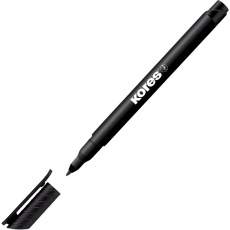 Kores K-MARKER permanentní popisovač s tenkým hrotem M černý