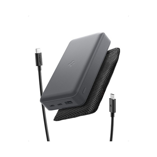 Spigen Essential powerbanka 30000mAh (30W) šedá (EA3030)