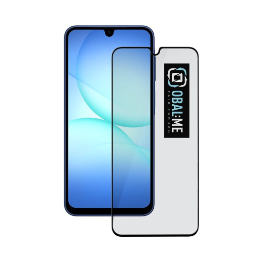 OBAL:ME 5D tvrzené sklo Samsung Galaxy A17 4G/5G černé