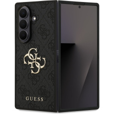 Guess PU 4G Metal Logo kryt Samsung Galaxy Z Fold 7 šedý