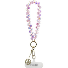 Guess univerzální popruh na ruku Crystals 4G Charm růžový