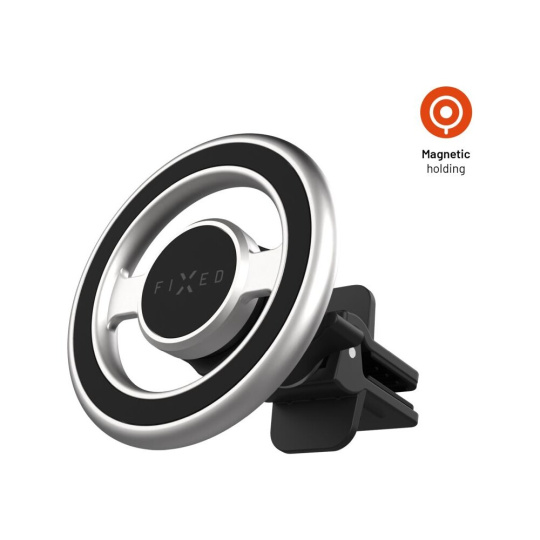 FIXED MagMount Vent MagSafe držák do ventilace stříbrný FIXED MagMount Vent MagSafe držák do ventilace stříbrný