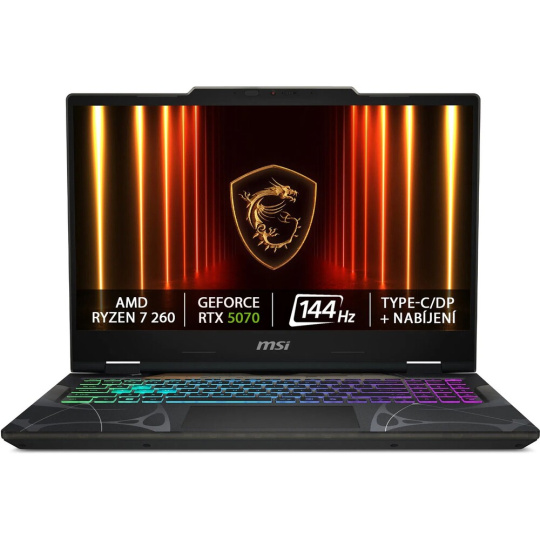 MSI Cyborg A15 AI (9S7-15QL42-080) černý