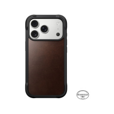 Nomad Rugged Leather Case (Horween) MagSafe kožený kryt iPhone 17 Pro Rustic Brown Nomad Rugged Leather Case (Horween) MagSafe kožený kryt iPhone 17 Pro Rustic Brown