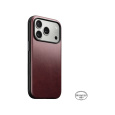 Nomad Modern Leather Case (Horween) MagSafe kožený kryt iPhone 17 Pro Burgundy