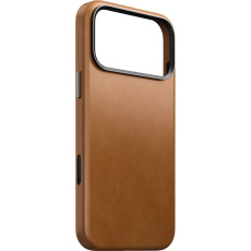 Nomad Traditional Leather Case MagSafe kožený kryt iPhone 17 Pro Max English Tan