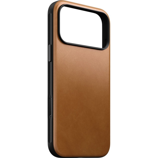 Nomad Modern Leather Case MagSafe kožený kryt iPhone 17 Pro Max English Tan