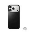 Nomad Magnetic Leather Back (Horween) Magsafe kožený kryt iPhone 17 Pro Black