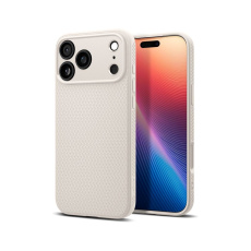 Spigen Liquid Air kryt iPhone 17 Pro natural titanium
