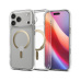 Spigen Ultra Hybrid MagSafe kryt iPhone 17 Pro clear gold