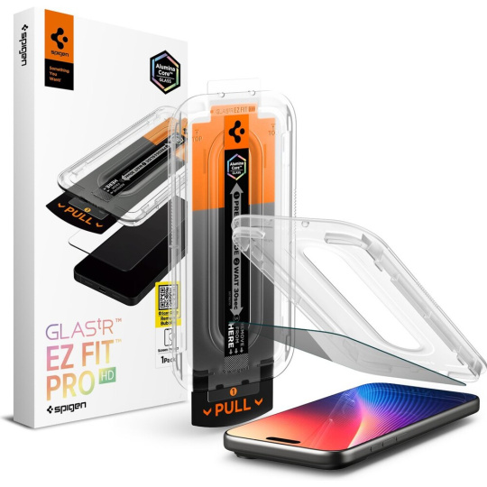 Spigen Glass tR EZ Fit Pro HD (Privacy) sklo iPhone 17 Pro Max/16 Pro Max