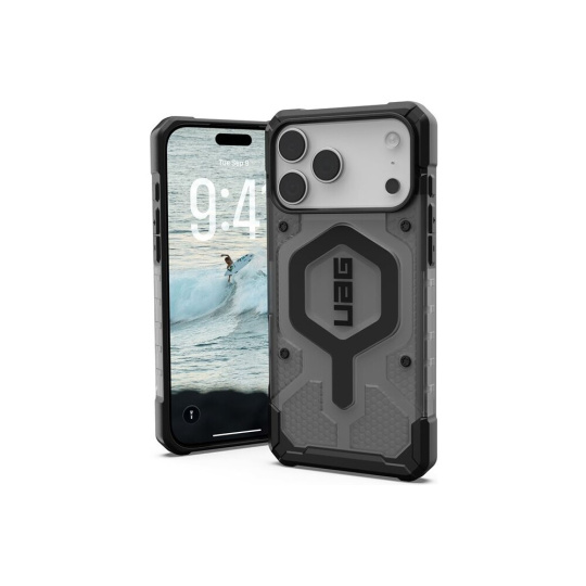 UAG Pathfinder Clear Magsafe kryt iPhone 17 Pro Max kouřový/černý