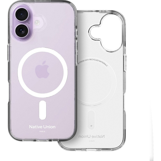 Native Union (RE)Clear MagSafe kryt z recyklovaného materiálu iPhone 17 transparent Native Union (RE)Clear MagSafe kryt z recyklovaného materiálu iPhone 17 transparent
