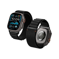 Spigen Fabric Band (hook) řemínek Apple Watch 49/46/45/44mm černý