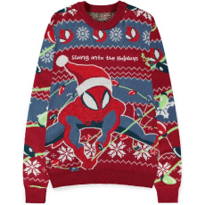 Vánoční svetr Spider-Man - Swing into the Holidays XS