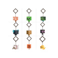 Mystery figurka na klíče Paladone Minecraft - Backpack Buddies V3 (Blind Box)