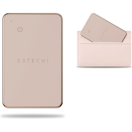 Satechi FindAll Card lokátor růžový