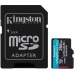 Kingston MicroSDXC Canvas Go Plus 512GB A2 Class 10 200MB/s + SD adaptér
