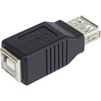 PremiumCord USB-A/USB-B redukce černá