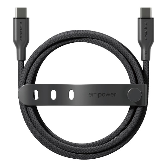 PanzerGlass® empower kabel (240 W) USB-C/USB-C, 1,2 m, černý