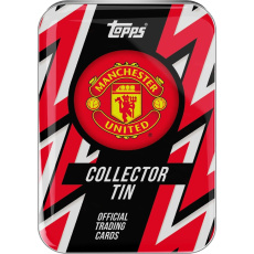 Fotbalové karty Topps 2025-2026 Collector Tin Manchester United