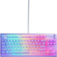 SteelSeries Apex 3 TKL herní klávesnice US fialová 