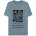 Tričko PlayStation - Icons Blue S